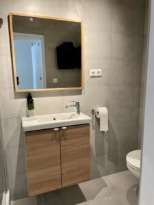 Duschbad in Lorenzo Apartment Burglengenfeld